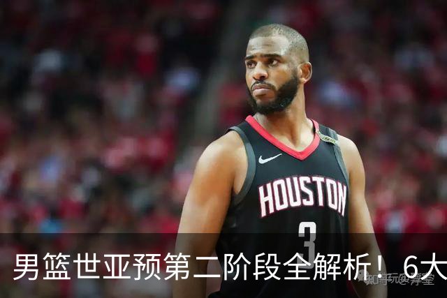 男篮世亚预第二阶段全解析！6大对手就位，中国男篮冲世界杯无容错空间